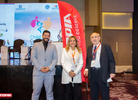 Utopia participation in Child Care Conference headed by Prof. Ahmed El-Beleidy, Professor of Pediatrics – Cairo University.